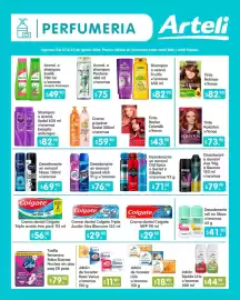 Folleto Arteli Página 14: Lirio jabón de tocador v/aromas €18,90, Revlon Colorsilk v/tonos €43,90