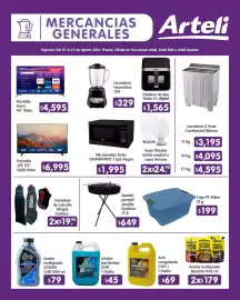 Folleto Arteli Página 17: HomeLine Licuadora 1114 €329,00, Formula CHD Aceite multigrado 25W50 €79,00