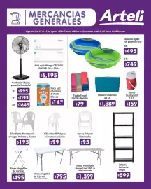 Folleto Arteli Página 18: Mirage Mini split CBF120K €6.195,00, Silla Bistro Montecarlo o Vegas Polycar y Boston €195,00