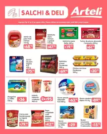 Folleto Arteli Página 8: Alpino queso asadero €89,90, Campestre Tocino de pierna ahumado €61,90