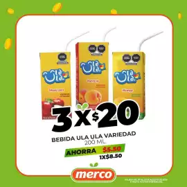 Folleto Merco Página 10: Ula Ula bebida €20,00
