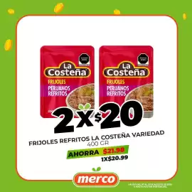 Folleto Merco Página 11: La Costeña frijoles peruanos refritos €20,00