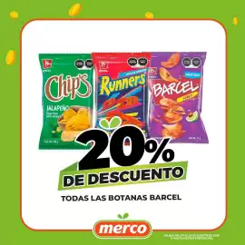Folleto Merco Página 3: Barcel botanas