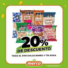 Folleto Merco Página 4: Bimbo y Tía Rosa pan dulce