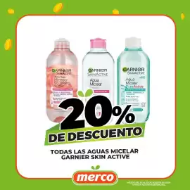 Folleto Merco Página 9: Garnier skin active aguas micelar