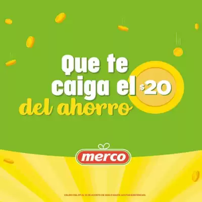 Folleto Merco (válido hasta 13-08)