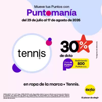 Éxito (válido hasta 17-08)