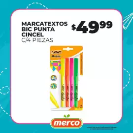 Folleto Merco Página 11: Bic punta cincel €49,99