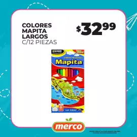 Folleto Merco Página 5: Mapita Colores Largos €32,99