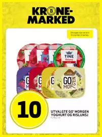 Bunnpris kundeavis uke 33 Side 3: Utvalgte go' morgen yoghurt og rislunsj €10,00