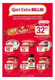 Coop Extra kundeavis uke 33 Side 15: Peppes original pizzabunn €32,00, Peppes original pizzasaus €15,00
