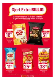 Coop Extra kundeavis uke 33 Side 16: Maarud Pom-Bear paprika €25,00, Coop poppet popcorn €11,00