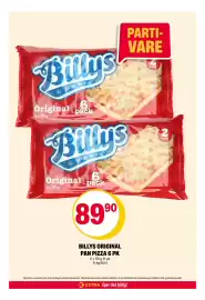 Coop Extra kundeavis uke 33 Side 17: BILLYS ORIGINAL PAN PIZZA 6 PK €89,90