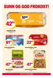 Coop Extra kundeavis uke 33 Side 20: KING OSCAR MAKRELL I TOMAT €22,50, XTRA EGG 12 STK €42,90