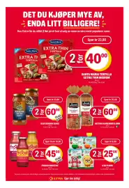 Coop Extra kundeavis uke 33 Side 26: SANTA MARIA TORTILLA EXTRA THIN MEDIUM €40,00, HATTING HAVREBRØD BJØRN €60,00