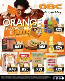 OBC Meat & Chicken catalogue week 33 Page 1: OBC Super Maize Meal €20,00, OBC THREE WAY MIX €25,00
