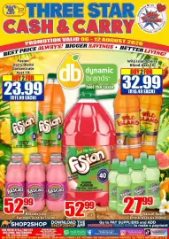 Three Star Cash and Carry catalogue week 32 Page 6: Fusion Dairy Blend Concentrate €23,99, Rascals Low Fat Milk €52,99