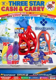 Three Star Cash and Carry catalogue week 32 Page 9: Maq Thick Bleach Assorted €76,99, Maq Fabric Softener €69,99