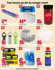 Europris uke 33 Side 11: SPYLERVÆSKE €29,90, SERVIETTER €40,00