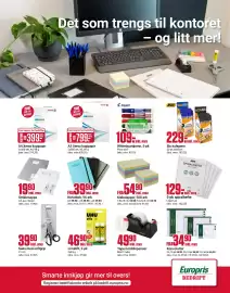 Europris uke 33 Side 13: Bic kulepenn €229,00, Konvolutter