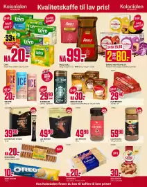 Europris uke 33 Side 2: STARBUCKS €29,90, ISKAFFE €20,00