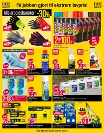 Europris uke 33 Side 5: Alle arbeidshansker! €84,90, TURTLE BILSHAMPO €79,90