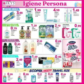 Volantino Irys Pagina 4: EloDerma Bagno doccia €0,89, Luxury Sapone €2,19