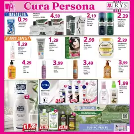 Volantino Irys Pagina 5: Renee Blanche Natur green color €2,99, Equilibra Deodorante vapo €1,99