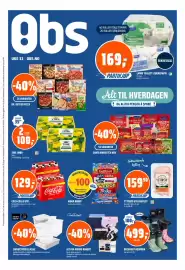 Coop Obs kundeavis uke 33 Side 1: COCA-COLA 8 STK €129,00, ALT FRA PIERRE ROBERT