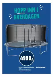 Coop Obs kundeavis uke 33 Side 24: PRO FLYER FLOWBOUNCE TRAMPOLINE €4.990,00