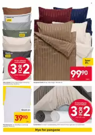 Rusta kundeavis uke 33 Side 9: Sengesett Satin €99,90, Alle putevar