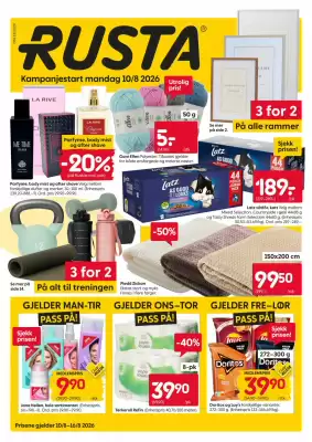 Rusta (gyldig til 16-08)