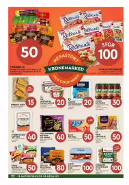 Coop Mega kundeavis uke 33 Side 2: Twinings te €50,00, Utvalgte ristorante €100,00