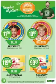 Kiwi kundeavis uke 33 Side 13: LEVERPOSTEI €11,90, GULOST LETT €99,00