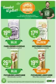 Kiwi kundeavis uke 33 Side 15: GROVBRØD HVERDAG €17,90, FAMILIEBRØD HVERDAG €19,90