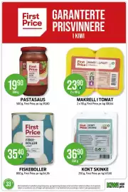 Kiwi kundeavis uke 33 Side 22: MAKRELL I TOMAT €23,90, Fiskeboller €35,40