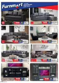 Furnmart catalogue Page 4: Kenton 3-Piece Static Lounge Suite €12.999,00, HAZEL 6-PIECE CORNER LOUNGE SUITE €11.999,00