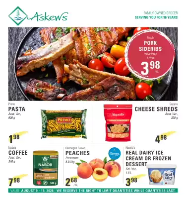 Askews Foods flyer (valid until 15-08)