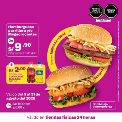 Tambo (válido hasta 31-08)