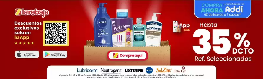 Catálogo La Rebaja Página 3: Nivea - productos de cuidado personal €35,00