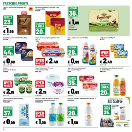 Volantino Iper La Grande Pagina 10: Yogurt Greco bianco 0% grassi o senza lattosio €2,19