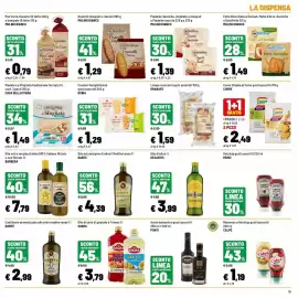 Volantino Iper La Grande Pagina 19: Cracker Semplicissimi DORIA €1,29, Granetti integrali o classici MULINO BIANCO €1,29