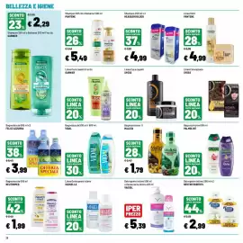 Volantino Iper La Grande Pagina 26: Bagnodoccia Vidal, Linea cura capelli syoss