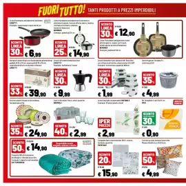 Volantino Iper La Grande Pagina 34: Pentolame antiaderente Adriatica Zanetti €6,99