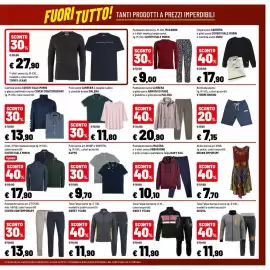 Volantino Iper La Grande Pagina 39: Pantalone uomo Carrera o gilet uomo Armata di mare o giubbino o gilet donna Malena €20,90
