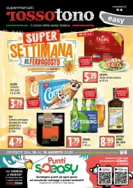 Volantino Rossotono Carrefour settimana 33 Pagina 1: Algida Cornetto €3,79, Callipo Tonno all'olio di oliva €5,39