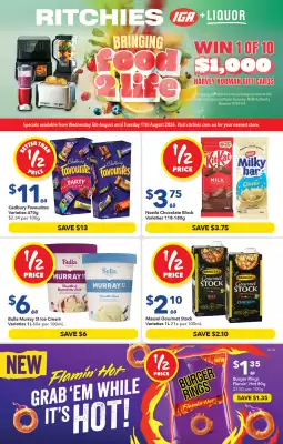 Ritchies (valid until 11-08)