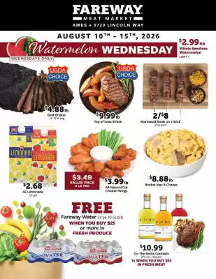 Fareway weekly ad