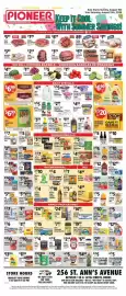 Pioneer Supermarkets weekly ad week 33 Page 1