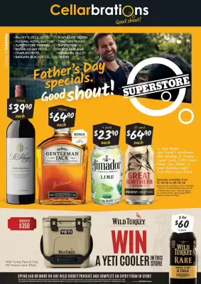 Cellarbrations (valid until 6-09)